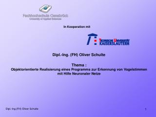 Dipl.-Ing.(FH) Oliver Schulte