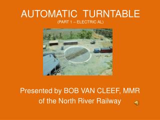 AUTOMATIC TURNTABLE (PART 1 – ELECTRIC AL)