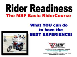 Rider Readiness