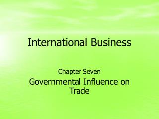 International Business