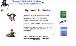 Dynamic Products