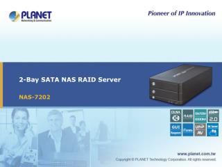 2-Bay SATA NAS RAID Server