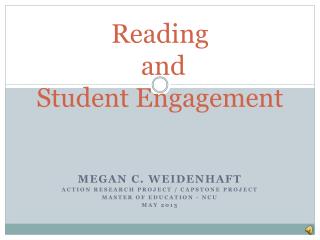 Reading and Student Engagement