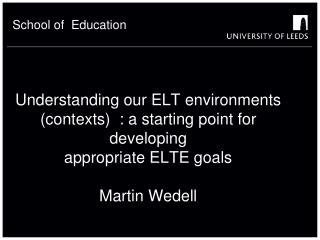 School of Education