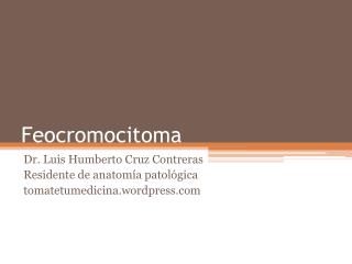 Feocromocitoma