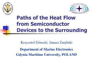Paths of the Heat Flow from Semiconductor Devices to the Surrounding