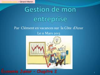 Gestion de mon entreprise