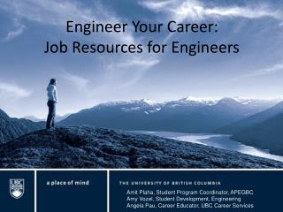 Engineer Your Career: Job Resources for Engineers