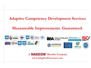 Adaptive Competency Development Services Measureable Improvements. Guaranteed.