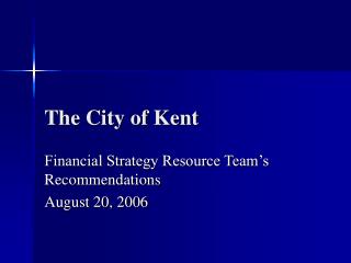 The City of Kent