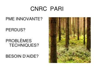 CNRC PARI