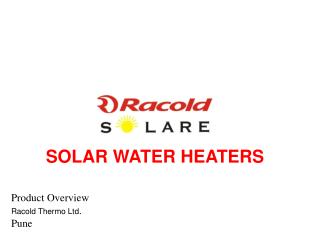 SOLAR WATER HEATERS
