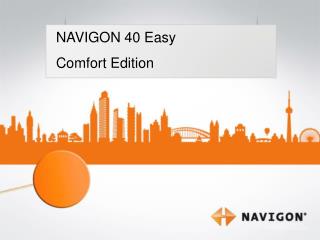 NAVIGON 40 Easy Comfort Edition