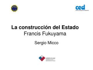 La construcción del Estado Francis Fukuyama