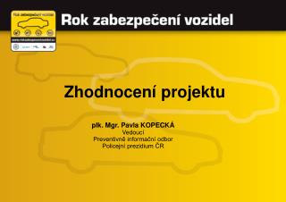 Zhodnocení projektu