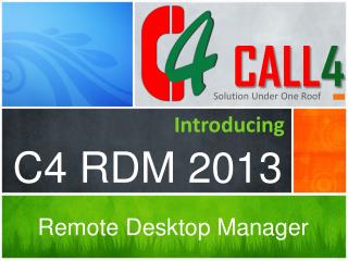 C4 RDM 2013