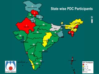 State wise PDC Participants