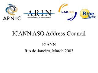 ICANN ASO Address Council