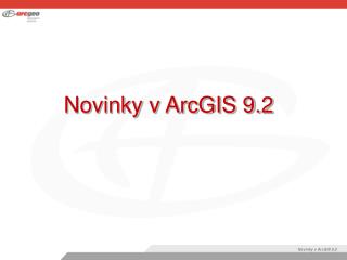 Novinky v ArcGIS 9.2