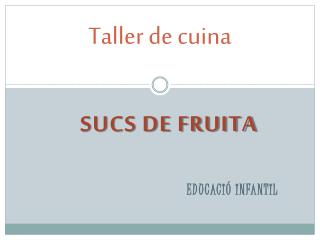 Taller de cuina