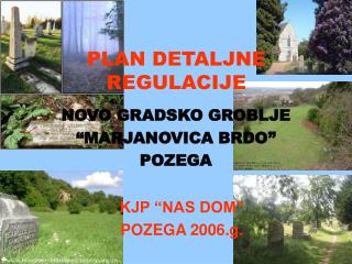 PLAN DETALJNE REGULACIJE