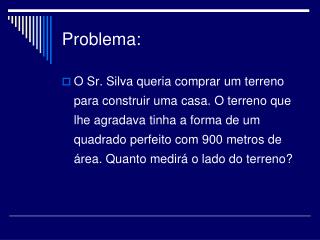 Problema: