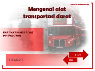 Mengenal alat transportasi darat