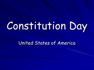 Constitution Day