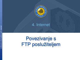 Povezivanje s FTP poslužiteljem