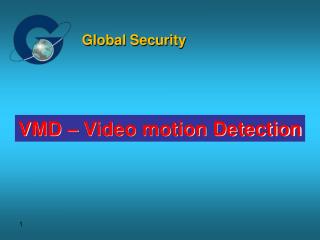 VMD – Video motion Detection