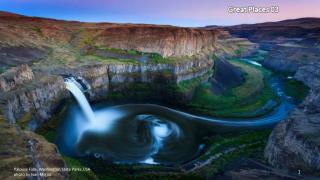 Palouse Falls, Washington State Parks,USA photo by Ivan Meljac