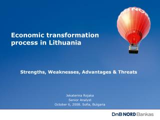 Economic transformation process in Lithuania