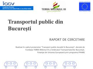 Transportul public din Bucureşti