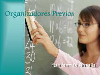 Organizadores Previos