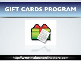 Gift Cards Program
