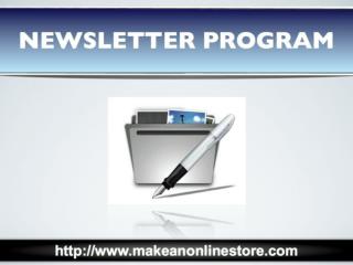 Newsletter Program
