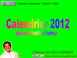 Calendrier 2012