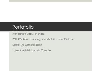 Portafolio