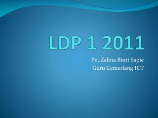 LDP 1 2011