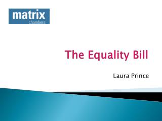 The Equality Bill