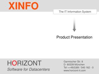 The IT Information System