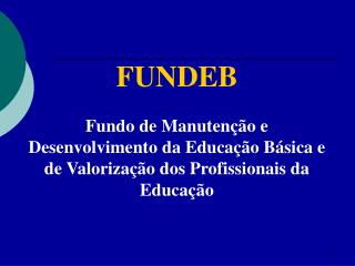 FUNDEB