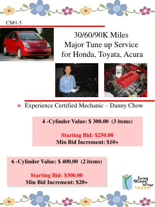 Experience Certified Mechanic – Danny Chow