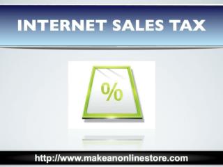 Interent Sales Tax
