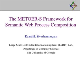 The METOER-S Framework for Semantic Web Process Composition
