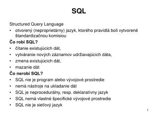 SQL