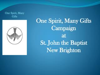 One Spirit, Many Gifts Campaign at St. John the Baptist New Brighton
