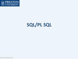 SQL/PL SQL