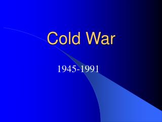 Cold War