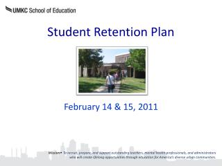 Student Retention Plan